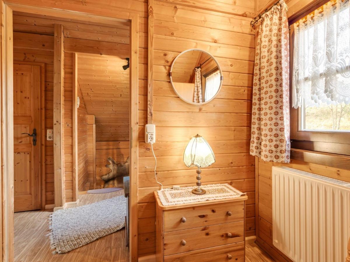 Wooden Holiday Home In Hinterrod With Sauna Einsiedel Exteriör bild
