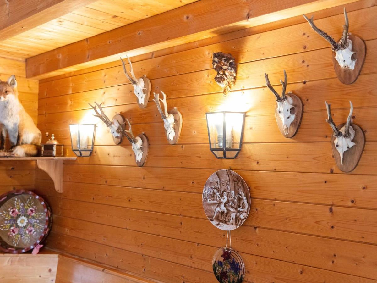 Wooden Holiday Home In Hinterrod With Sauna Einsiedel Exteriör bild