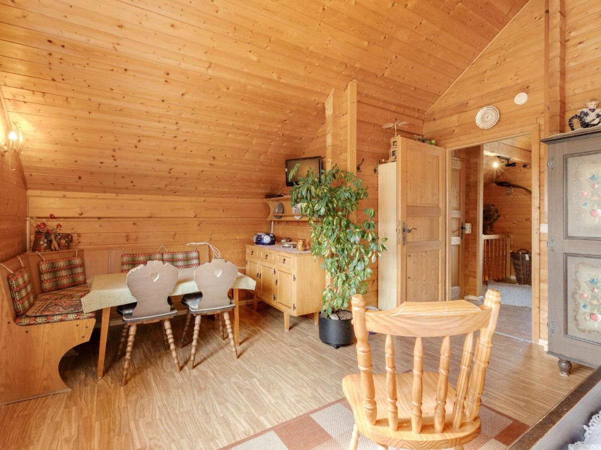 Wooden Holiday Home In Hinterrod With Sauna Einsiedel Exteriör bild